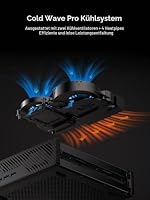 MINIS FORUM Mini PC Workstation MS-A1, AMD Ryzen 9 9950X (Zen 5, 16 Kerne/32 Threads, bis zu 5,7 GHz), OCuLink, Dual 2,5G LAN, 4X M.2 PCIe, HDMI/DP/USB-C, Barebone (ohne RAM/SSD) – Ansicht 5