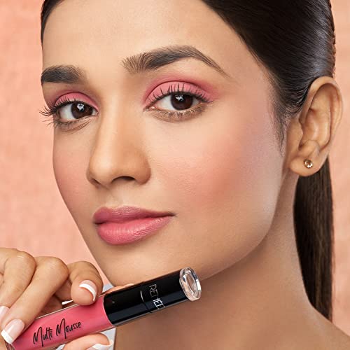 Image of RENEE Multi-mousse For Lips, Cheeks & Eyes, Berry Brulee 5gm | Matte Finish, Rich Color Payoff with Weightless & Velvety Smooth Texture | Non-Drying, Highly Blendable Formula