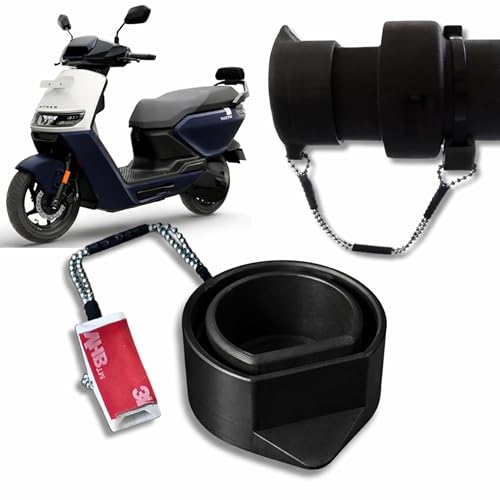 Image of Charging Gun Cap Made for ATHER RIZTA Electric Scooter, Waterproof, Dustproof and UV Resistant Accessories (Ather Rizta Gun Cap)