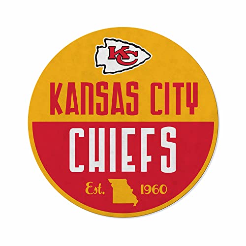 Rico Industries NFL Football Kansas City Chiefs Classic Shape Cut Pennant - Home and Living Room Dcor - Soft Felt EZ to Hang
