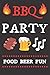 BBQ PARTY: BBQ Smoking, Grill Cookbook, Smoker Log Book, Meat Smoking, Recipe Journal, Grill Prep Notes, Meat and Wood Temperature, Barbecue Book, Pitmaster's Log Book.