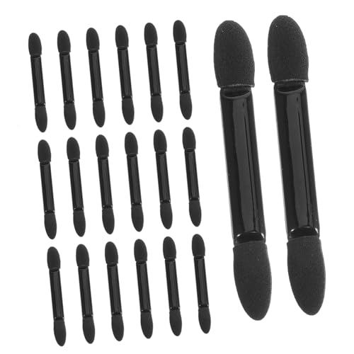 Gogogmee 50-piece Set of Long Handle Sponge Eyeshadow Applicators Dual-sided Makeup Brushes for Eye Shapes