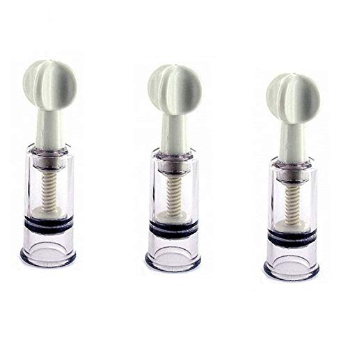 FINEVER Body Vacuum Suction Cup Breastfeeding Mother and Women for Nipp.le Flat Shy and Inverted Nippl.ES Cups (4.1X1.1, 10, Count)