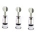 Finever Vacuum Suction Cup Anti Cellulite Cupping Therapy Twist Suction Cupping Kit for Cellulite Body and Breast Massager 3Cup (3 Cup)