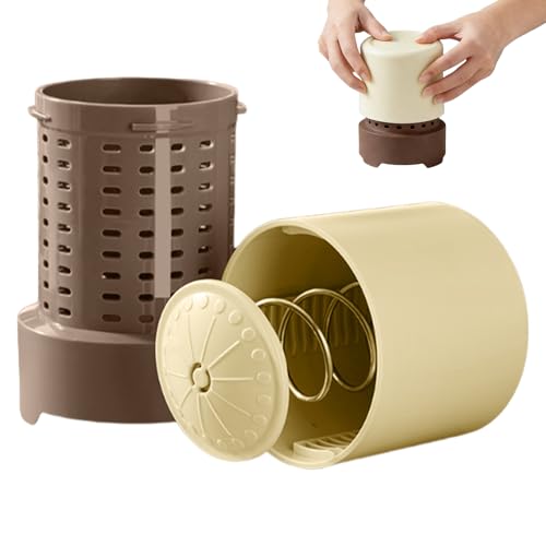 Spremitore di Frutta e Verdura | Pressa Manuale per Alimenti - Pressa da Cucina Spremiverdura - per Uso Interno ed Esterno Cottura alla Griglia Verdura Frutta Ravioli Insalata