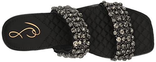 Sam Edelman Women's Ezel Flat Sandal, Black, 7 #TOP30