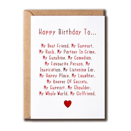 NTVShop Happy Birthday To Girlfriend J[h - ʔK[thLOJ[h - K[thaO[eBOJ[h - K[thpJ[h