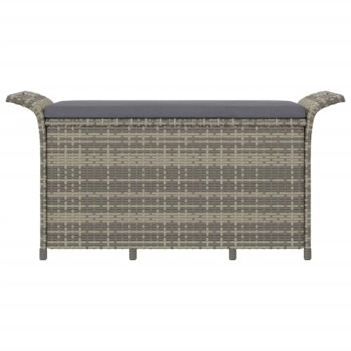 Banc d'extérieur en polyrotin résistant pour petit balcon gain de place