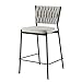 Leander Fabric/ PU Counter Stool, (Set of 4)