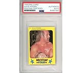 Hulk Hogan Autographed/Signed #61 Hulk Hogan and Nick Bockwinkel Wrestling Stars Encapsulated Card