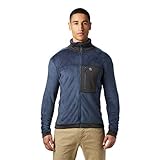 Mountain Hardwear Men's Standard Polartec High Loft Jacket, Zinc, Large