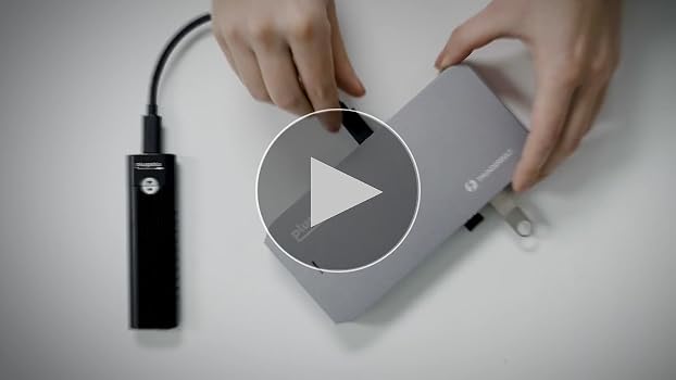 Plugable Thunderbolt 3 and USB C Docking Station with 96W Charging
