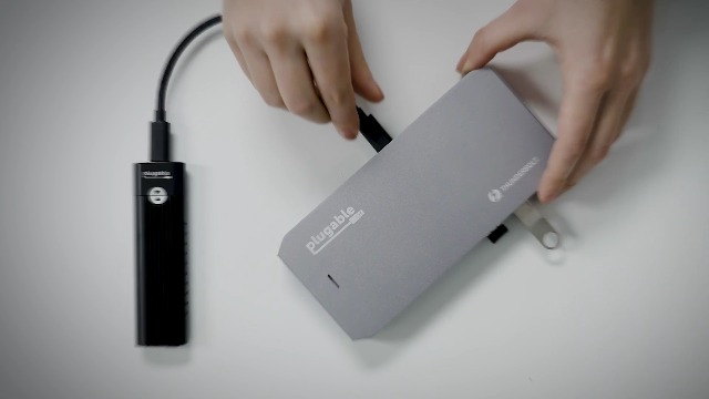 Plugable Thunderbolt 3 Docking Station with 96W Laptop Charging