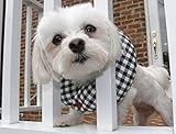 Puppy Bumpers Black and White Check up to 10' - Keep Dogs on Safe Side of The Fence - Made in USA -...