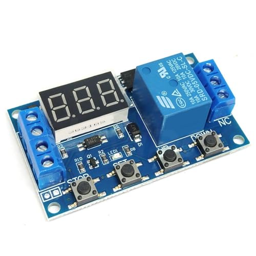 Relais temporisé numérique éclairage LED CC 5V 12V 24V Type-C 10 Pcs - 4