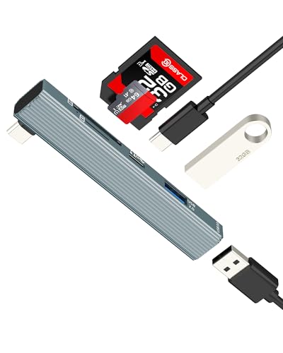 Station d'accueil MacBook et iPhone 15 pour vider vos cartes Micro SD en voyage facilement
