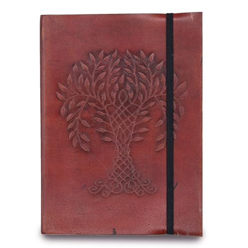 Carnet en cuir arbre de vie pour libérer votre créativité en dessin