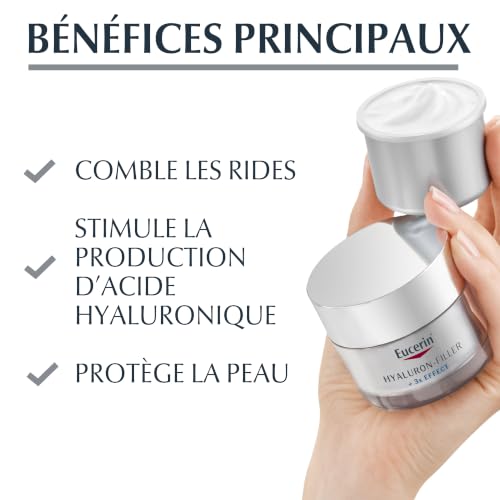 Eucerin Hyaluron Filler + 3x Effect Recharge Anti Age Soin de 50ml - vue 3