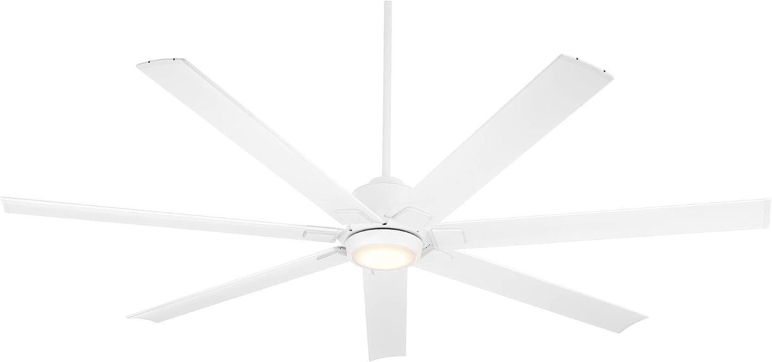 Casa Vieja 72" Airbender Ultra Airflow Matte White LED Ceiling Fan