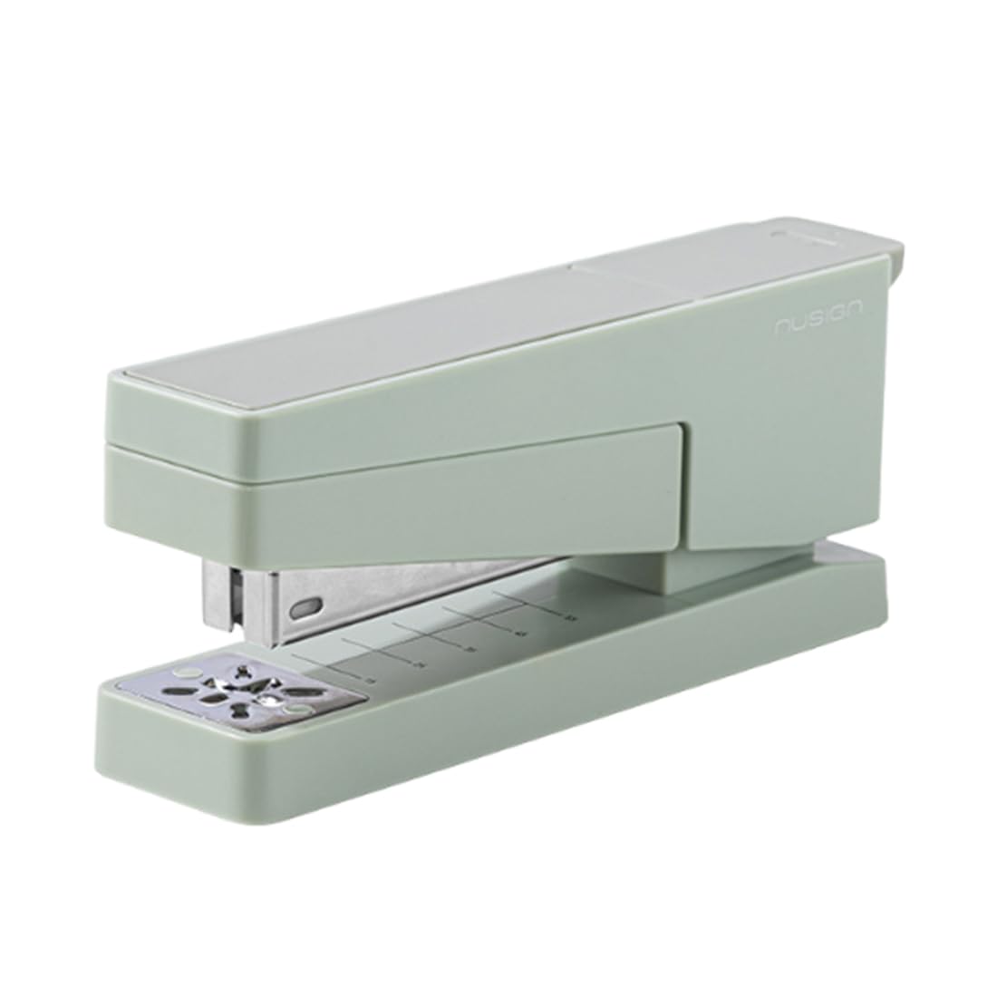 Grapadora giratoria de 360° con 100 grapas, Capacidad para 20 Hojas, Manual Grapadora giratoria portátil, Grapadora de escritorio, grapadoras giratorias resistentes para oficina, hogar, aula