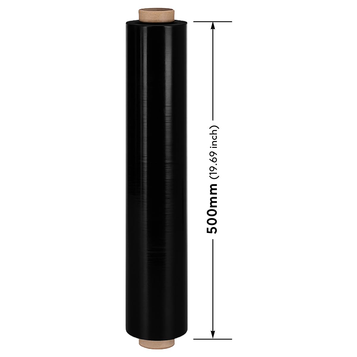 verpacking stretchfolie 23 my transparant 500 mm x 300 m 1 rol scheurvast verhuisfolie palletfolie wikkelfolie 1 Rolle transparant