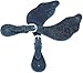 Jeereal Leather Western Spur Straps for Cowboy,Double Ply Reinforced Stitching Spur Straps (Navy Blue | Pattern)