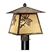 Vaxcel One Light Outdoor Post OP50585OA One Light Outdoor Post