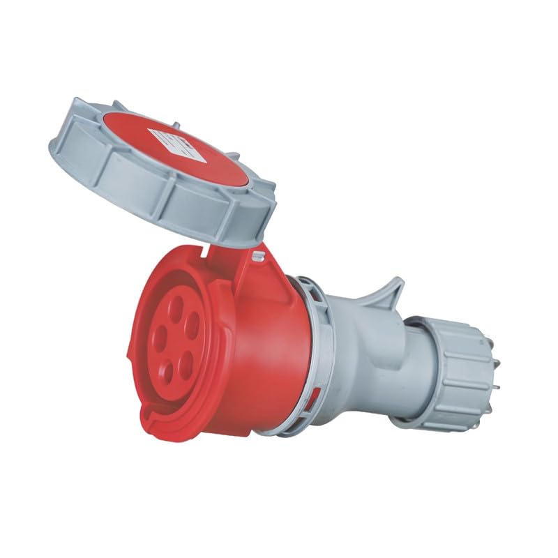 MX 16A 5-Pin IP67 CEE Plug | 400V Waterproof Industrial Power Connector | Heavy-Duty Economic Series Plug for Factory, Workshop & Outdoor Equipment-image-2