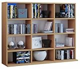 Platz für 480 CDs oder 224 DVDs