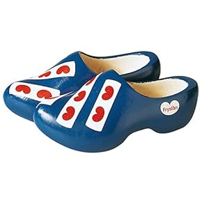 Gevavi FRIE01270 klompen van hout Fries, 270, blauw