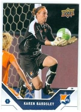 Karen Bardsley trading card (Womens Soccer England Manchester City) 2011 Upper Deck #197