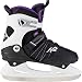 K2 Skate Women's Alexis Ice Skate, Black Lavendar, 4