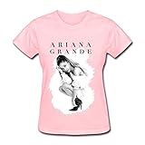 Anskan Women's Ariana Grande Art T-shirt XXL Pink