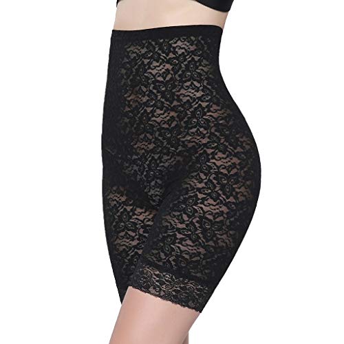 YKARITIANNA New Slip Shorts for Under Dresses Thigh Bands Underwear Womens Lace Undershorts Black