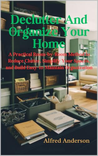 Declutter And Organize Your Home: A Practical Room-by-Room Method to Reduce Clutter, Simplify Your Spaces, and Build Easy-to-Maintain Organization