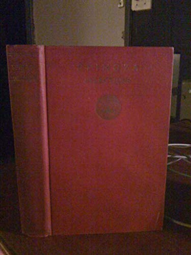 Spinoza Selections B00232EXQK Book Cover