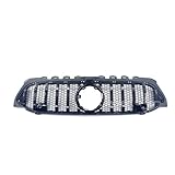 Auto Frontgrill Para Benz Clase A W177 A200 Parrilla Parachoques Delantero Parrilla Carreras A180 W177 Gt Diamon Grill 18-22-Año Malla Delantera Parrilla Delantera(Black Mesh 2019-22)