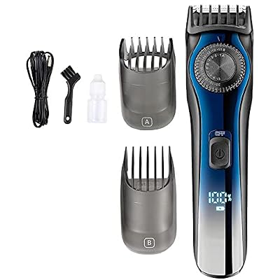 Hair Clippers Powerful Hairs Trimmer Cutting Machine Barber Haircut Professional Clipper Rechargeable LCD Screen
