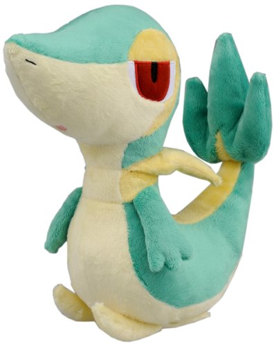 Takara Tomy Pokemon Black & White Voice Activated Talking Plush Toy - 12' Tsutarja / Snivy (japan import)