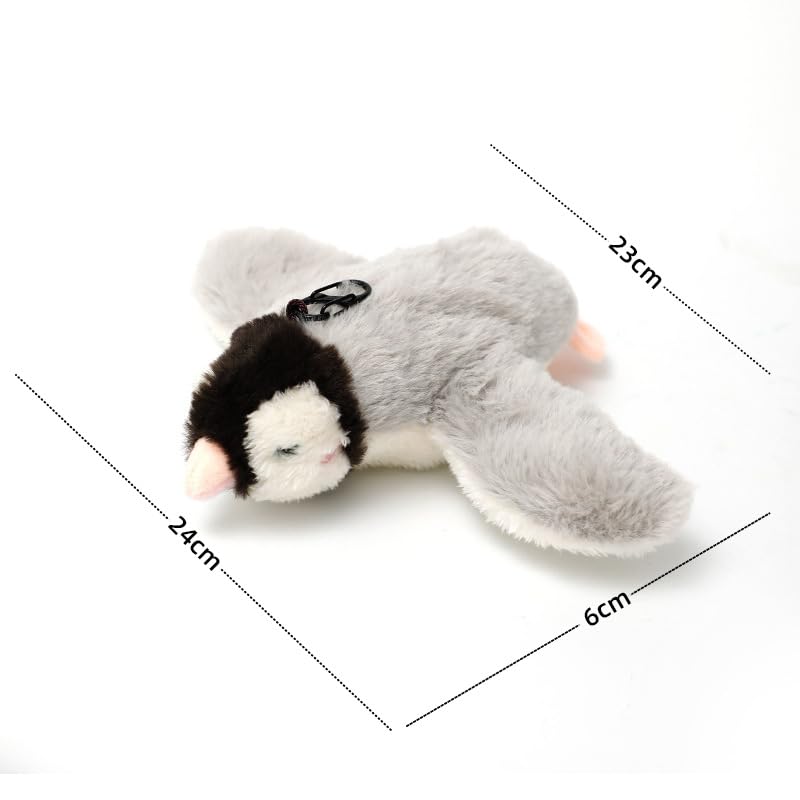 Image of Yewmow Interactive Chirping Bird Cat Toy,2026 Upgrade Flapping Bird Cat Toys,Simulated Chirping Bird Cat Toys,Cat Stimulation Toys for Indoor Cats (Gray Bird 1pcs)
