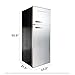 Frigidaire EFR753, 2 Door Apartment Size Refrigerator with Freezer, Retro Chrome Handle, 7.5 cu ft, Platinum Series, Stainless steel, 7.5