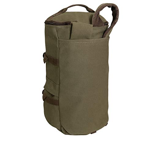 Rothco Convertible Canvas Duffle Backpack – Outdoor Camping Weekend Travel Bag 30L3