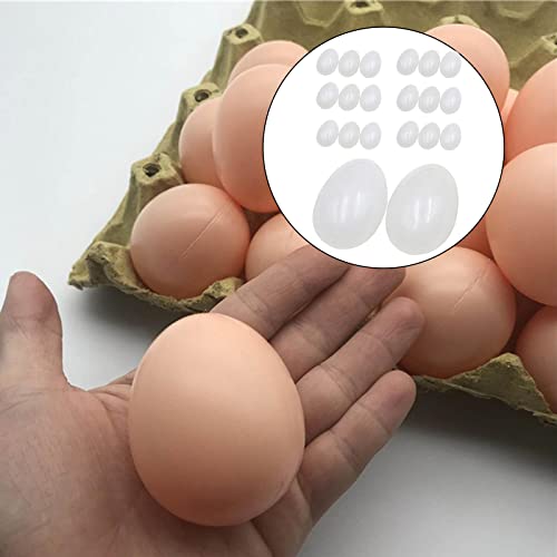 F Fityle 40 Eier für DIY Malerei Heimtextilien Nutztierkäfige ACCS – Bild 5