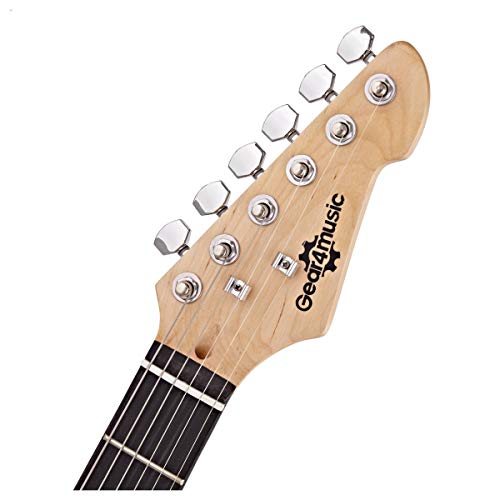 Pack avec Guitare Électrique LA Ampli & Accessoires Sunburst - Les Beatles, Paul McCartney, John Lennon, RIngo Starr, George Harrison Pack avec Guitare Électrique LA Ampli & Accessoires Sunburst – Image 6