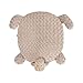 UKKO Letto per Cani Super Morbido Letto per Animali Domestici Kennel Dog Mat Cat Cute Sleep Sleep Mat Long Peluche Grande Cucciolo Cuscino Mat Mat Cat Fleece Blanket Mat-Brown
