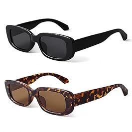 BUTABY Rectangle Sunglasses...