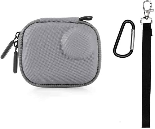 Shockproof Hard Shell Protective Storage Case with Carabiner & Wrist Strap for Insta360 GO Ultra