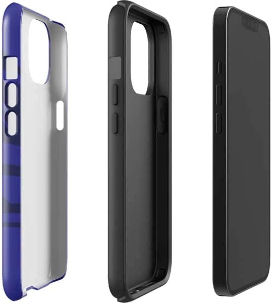 Skinit Impact Phone Case Compatible with iPhone 15 - Officially Licensed NFL Baltimore Ravens Double Vision Design