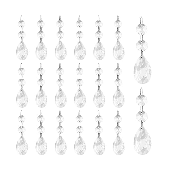 Crystal Beads Teardrop