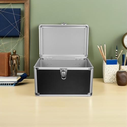 Mallette en alliage d'aluminium COLLBATH de grosse taille avec coins arrondis